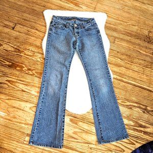 Vintage Y2K Low Rise Boot Cut Jeans by Cappucino